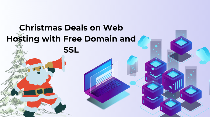 Christmas Deals on Web Hosting with Free Domain and SSL