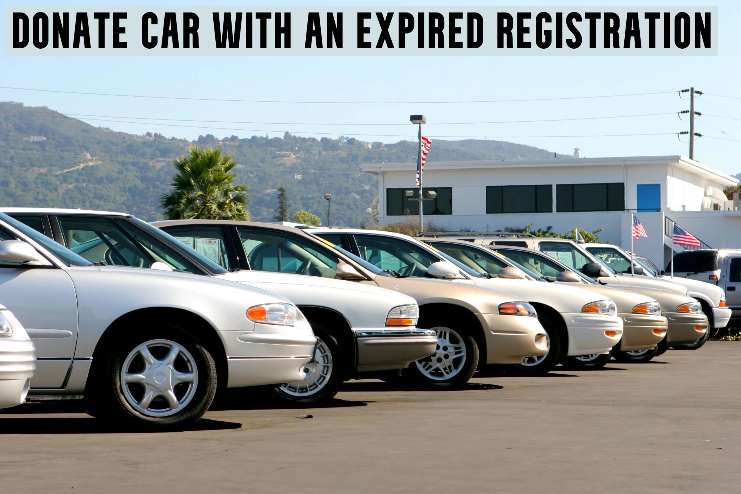 Can I Donate a Car with an Expired Registration